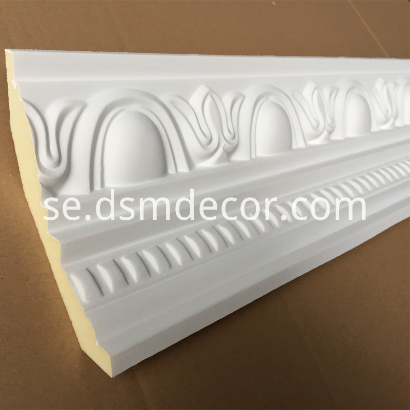 Dekorativ cornice av polyuretan Polyurethane Decorative Cornice